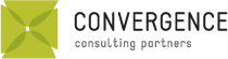 A black and white image of the logo for convertigo.